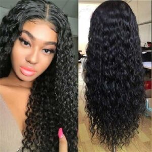 Human Hair Wigs Loose Wave 14 Inch Lace Front LUVME Protective Glueless Inches
