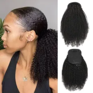 Kinky Straight Ponytail